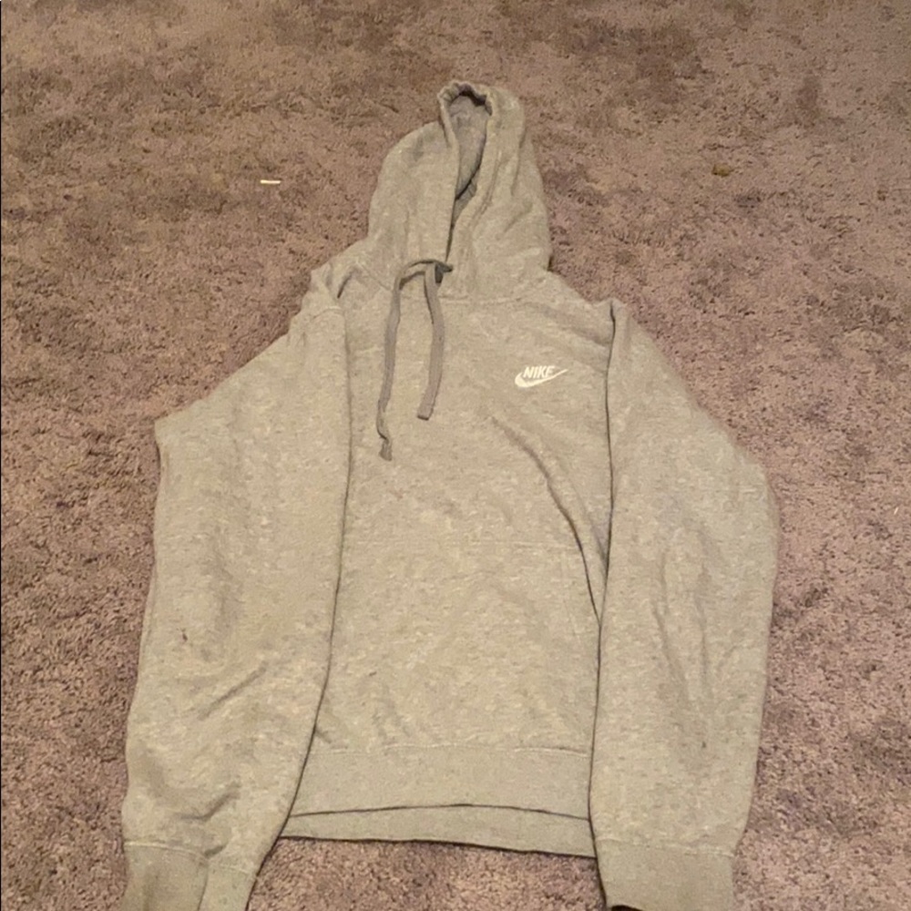 Grey Nike hoodie